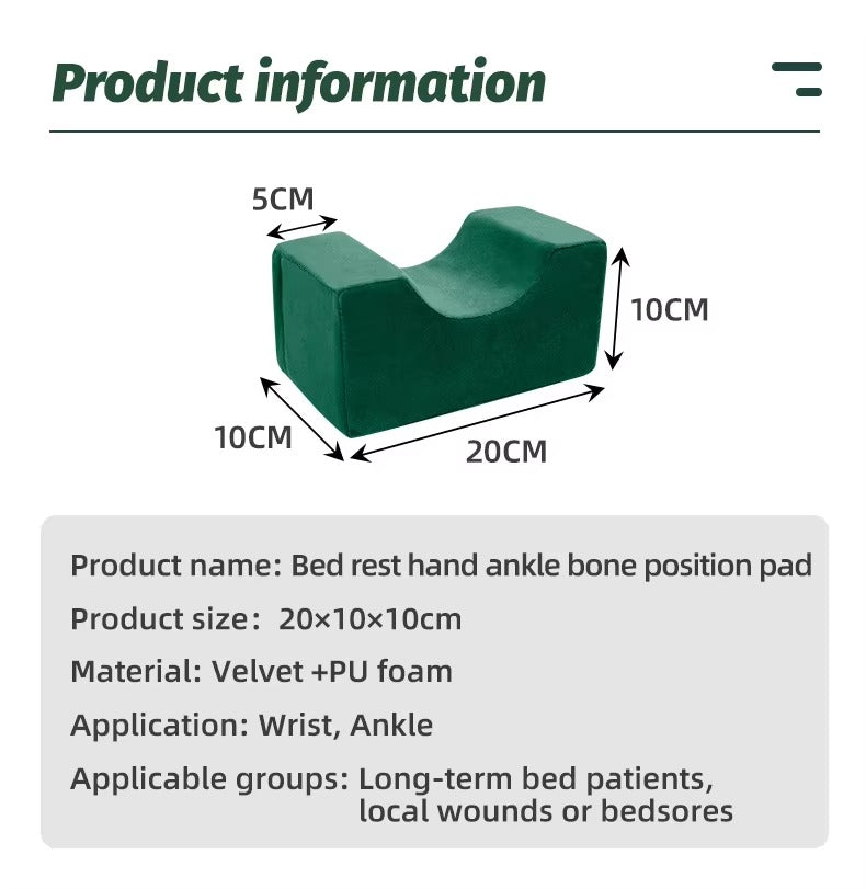OEM New-Design Ankle Position Pads – Memory Foam, Wrist/Ankle Lift, Home Care for Elderly