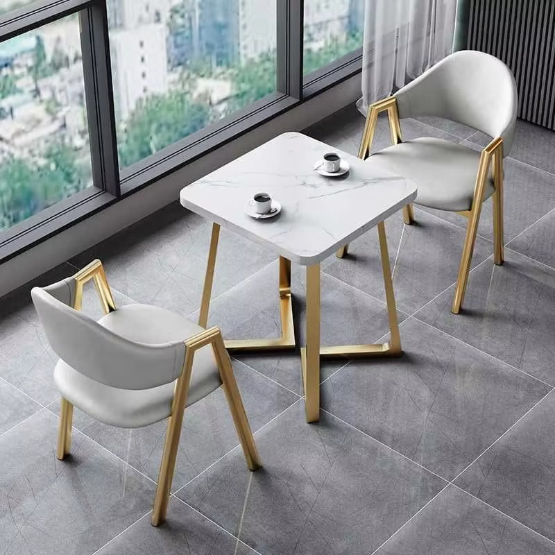 Affordable Nordic Small Modern Dining Sets – Wood/Sintered Stone/Marble, 4-6 Chairs, Home/Hotel Use