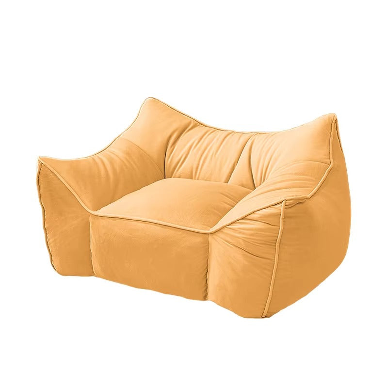 Kids' Memory Cotton Bean Bags – Large Round, Living Room, Game Use
