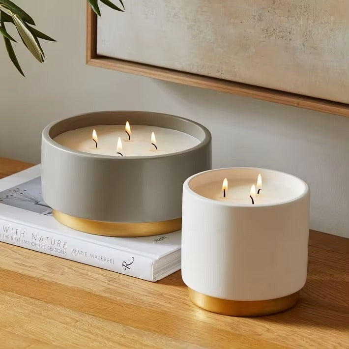 New Arrival Nordic Candle Jars – Luxury, Unique Matte, For Wedding & Christmas Decor