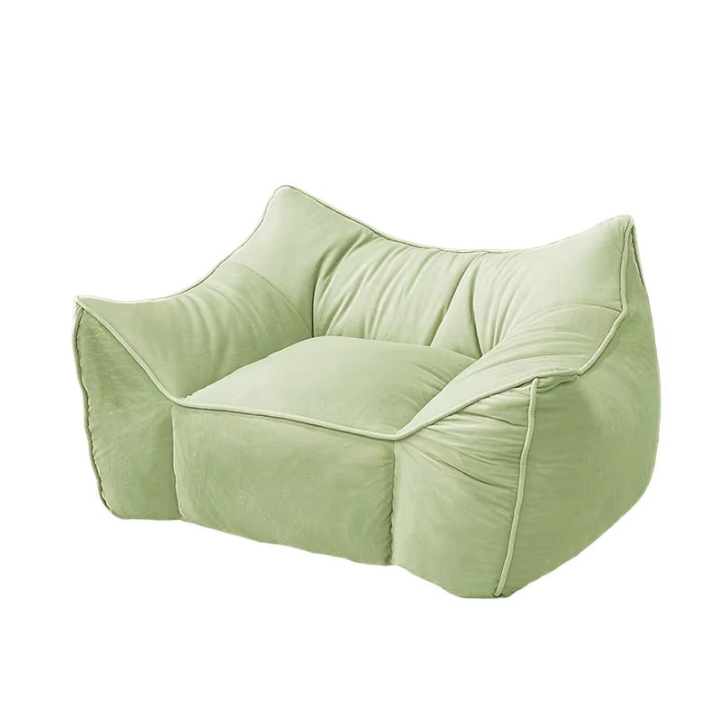 Kids' Memory Cotton Bean Bags – Large Round, Living Room, Game Use