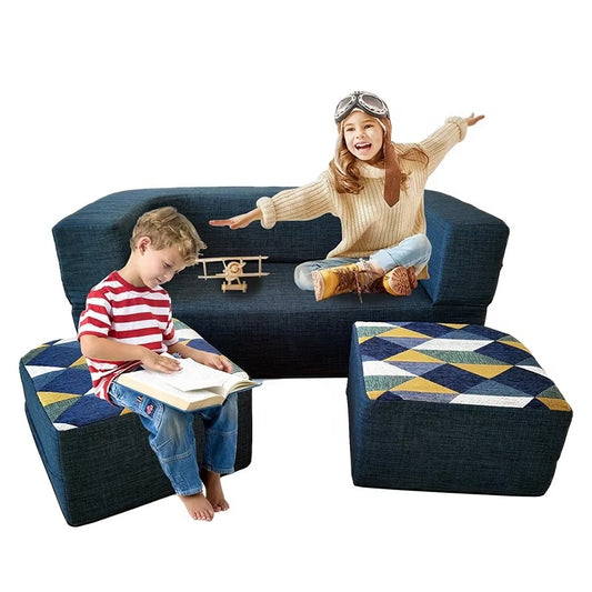 Kids' Modular Play Couches – Indoor, Soft Play Equipment, With Ball Pit, Sofa Style