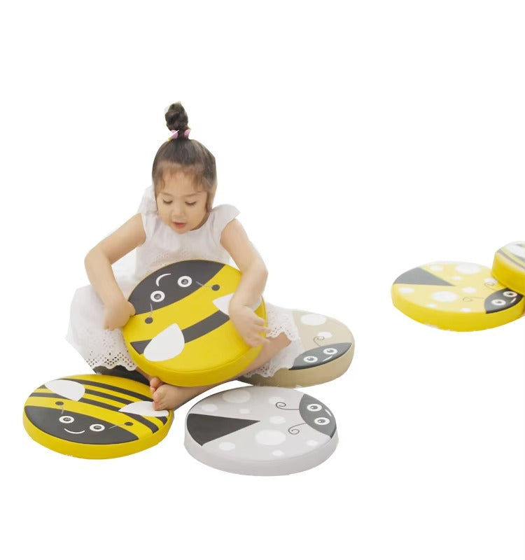 Cute Print Baby Toddler Seat Pads – Thick Round, Foam Spooge Cushions for Infants/Kids