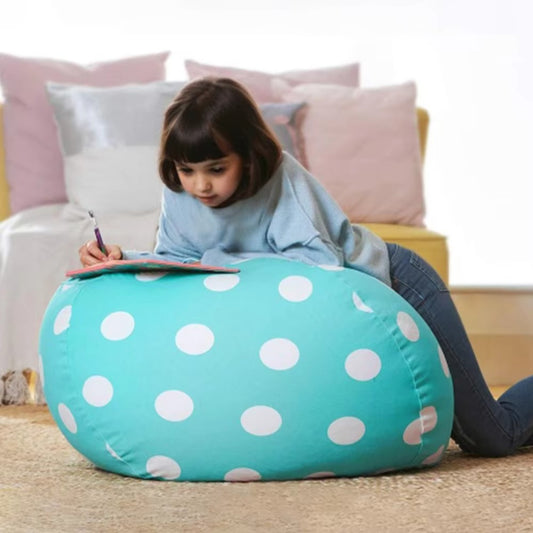 Colorful Custom Baby Bean Bags – Lazy Couch, Round, Waterproof Cover, Home Use