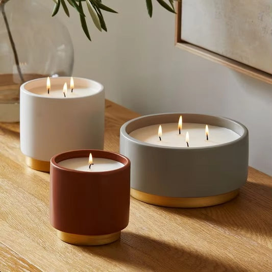 New Arrival Nordic Candle Jars – Luxury, Unique Matte, For Wedding & Christmas Decor