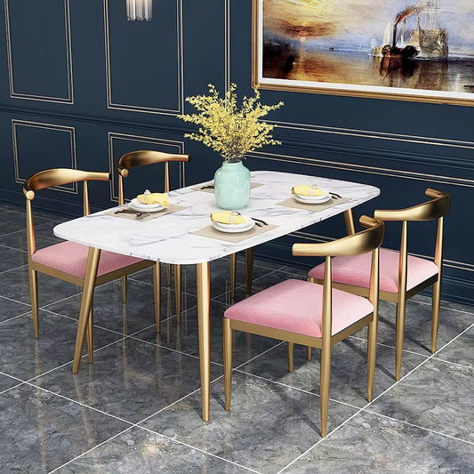 Luxurious Modern Marble Dining Sets – 4/6/8 Seaters, Dining Room Furniture