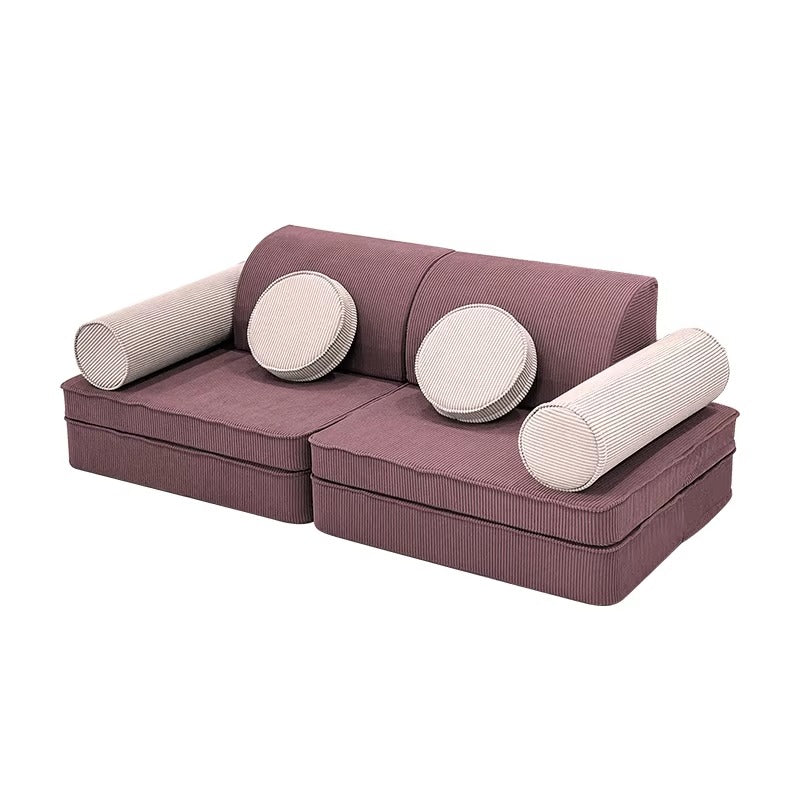 Modern Modular Kids' Foam Play Couches – Convertible, Indoor, Bedroom Use, Factory Direct