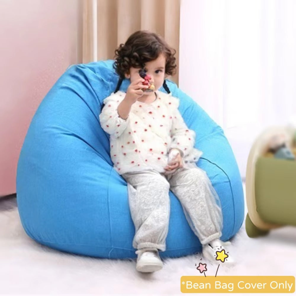 Colorful Custom Baby Bean Bags – Lazy Couch, Round, Waterproof Cover, Home Use