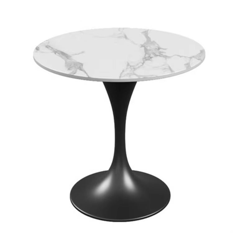 Nordic Round Sets – Light Luxury, Marble, Wrought Iron, Dining/Reception/Negotiation