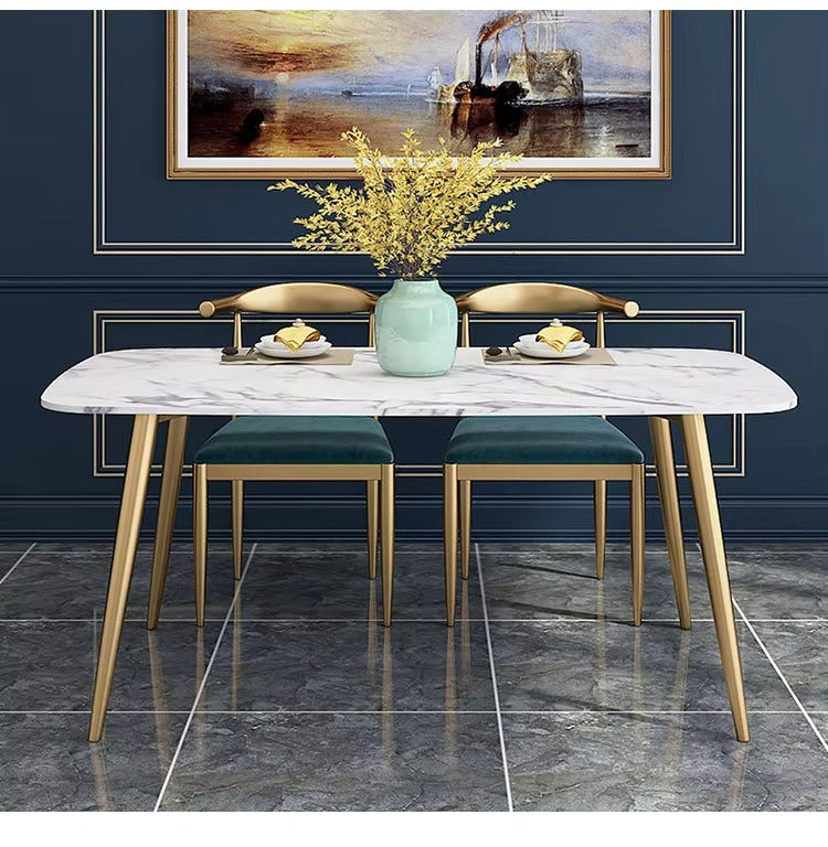Luxurious Modern Marble Dining Sets – 4/6/8 Seaters, Dining Room Furniture