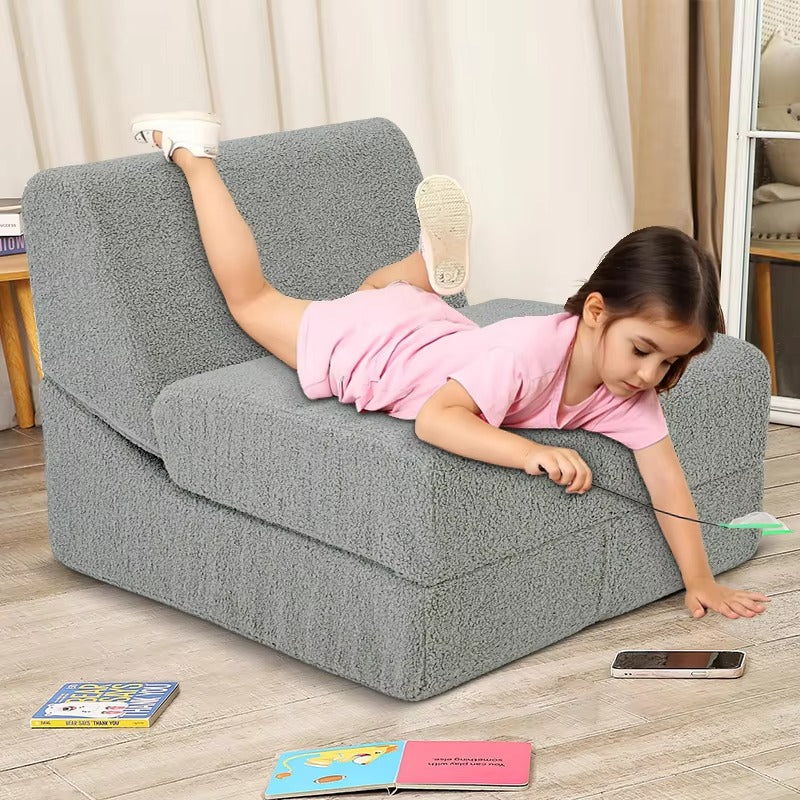 Children's Foldable Sofa Beds – Soft, Multifunctional, Indoor Play Use