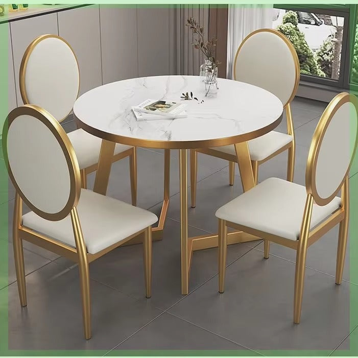 Modern Minimalist Light Luxury Dining Sets – Internet Famous, Milk Tea Shop & Home Use