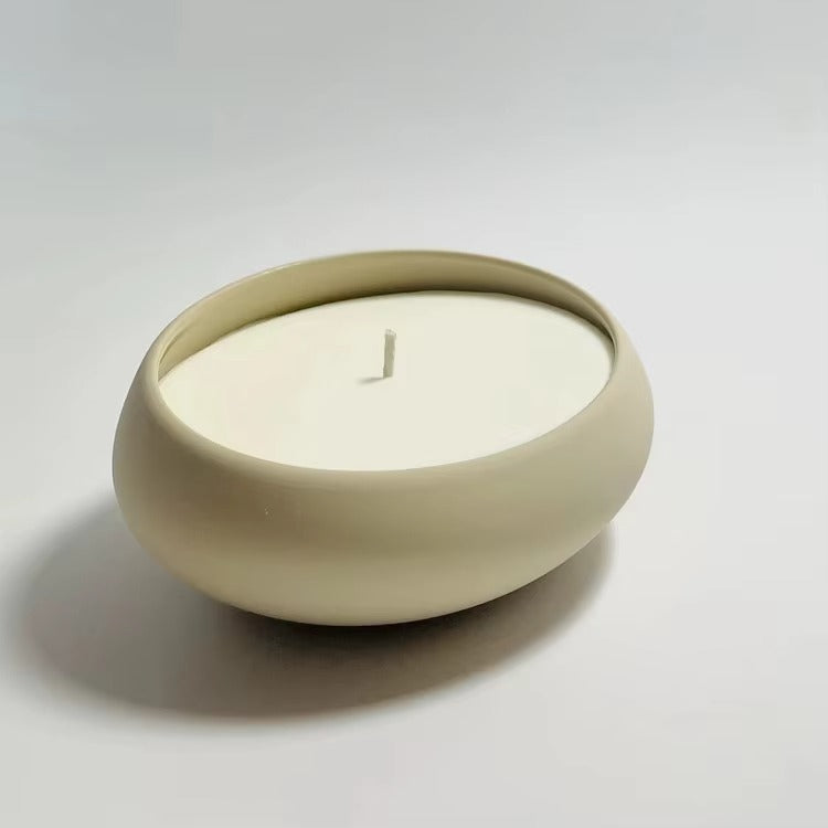 New Arrival Wholesale Cheap Handmade Ceramic Candle Bowls – Empty Matte Jars, Christmas Decor