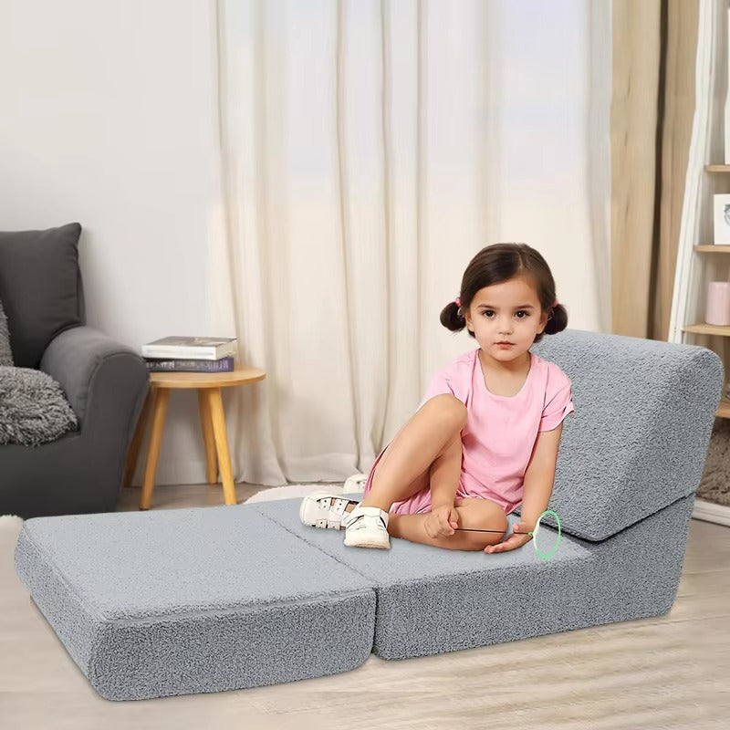 Children's Foldable Sofa Beds – Soft, Multifunctional, Indoor Play Use