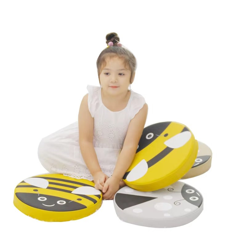 Cute Print Baby Toddler Seat Pads – Thick Round, Foam Spooge Cushions for Infants/Kids