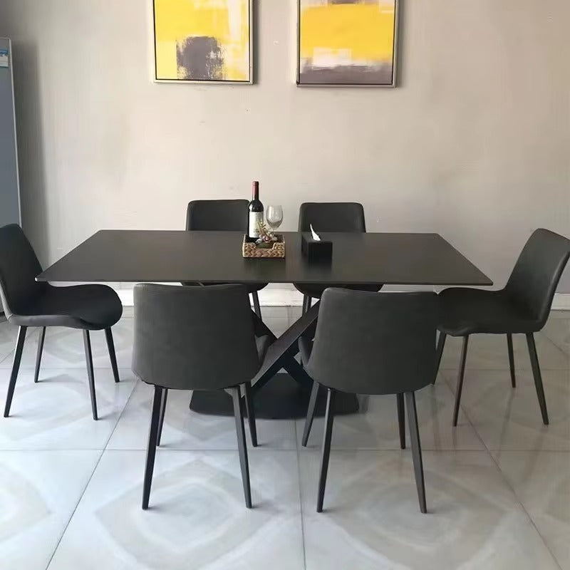 Italian Simple Rock Plate Tables – Multi-functional, Telescopic, Modern, Home Dining Use