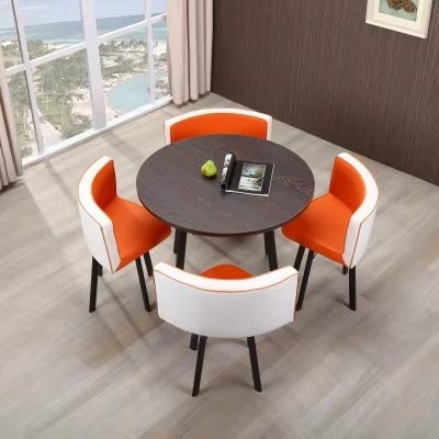 Nordic Simple Desk & Chair Sets – Reception, Negotiation, Visitor Leisure, Office Use